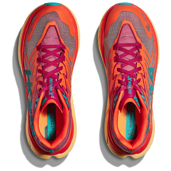 Chaussure trail HOKA ONE ONE TECTON X 2 W CHERRIES JUBILEE/FLAME