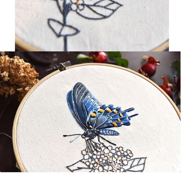 Embroidery Kingdom - DIY-borduurpakket met insecten