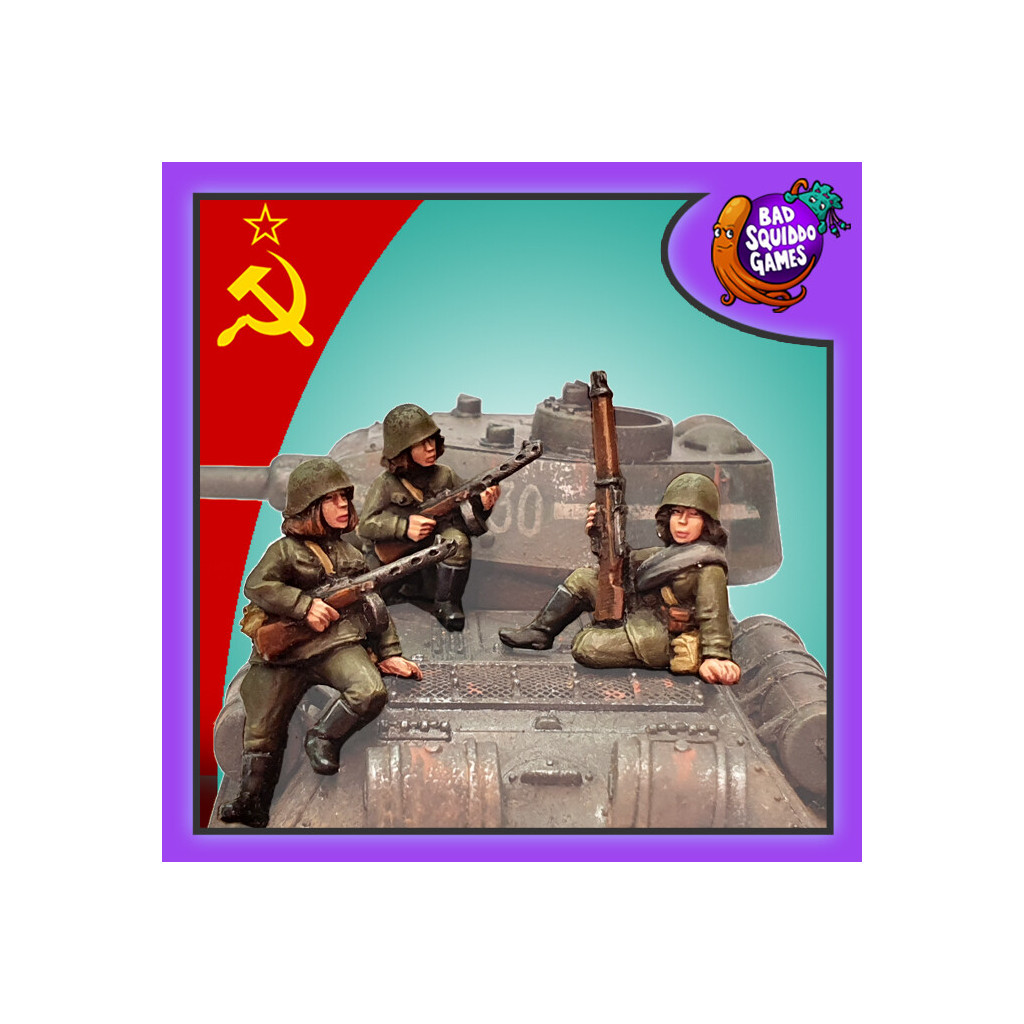 Female Soviet Tank Riders Pack B