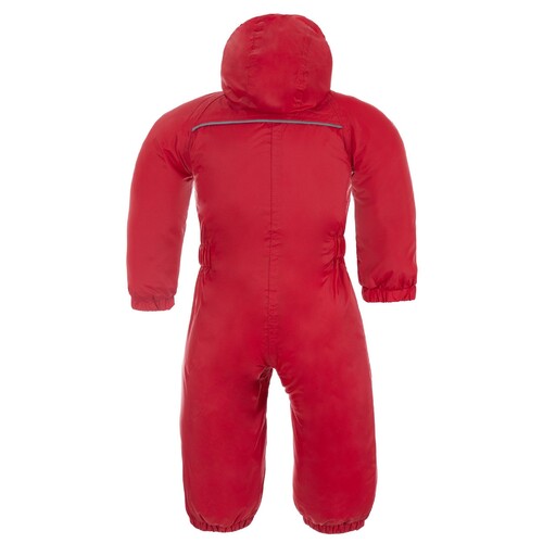 Macacão impermeável acolchoado unissex Trespass Dripdrop para bebês, meninos e meninas.