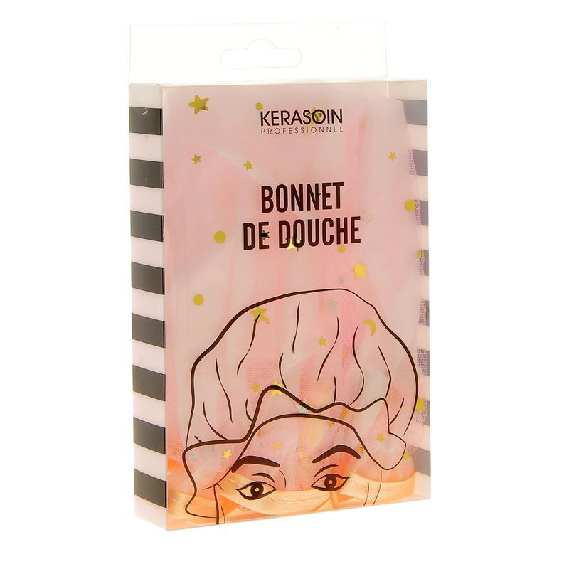 Bonnet de douche étoilé