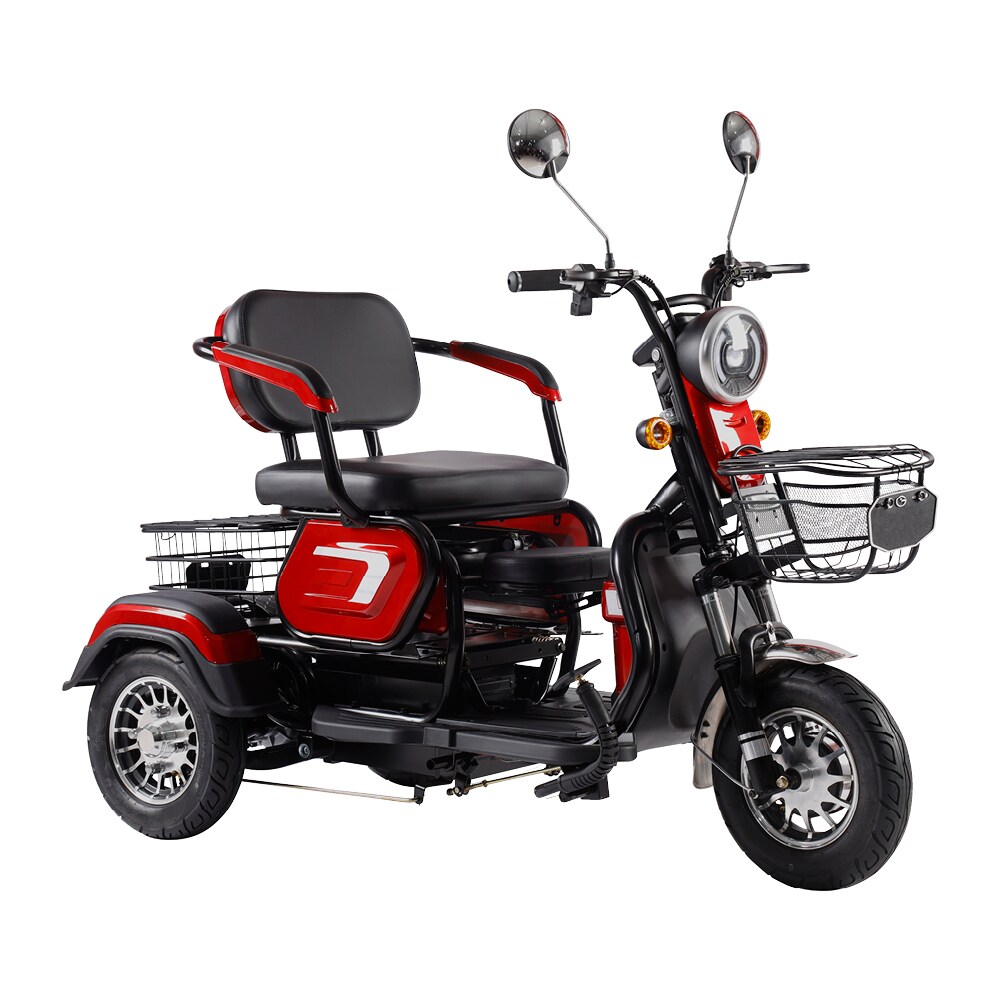 ENEWAY Elektromobil Bari - ETrike - E-Mobil - 3-Rad 6 km/h führerscheinfrei helmfrei rot