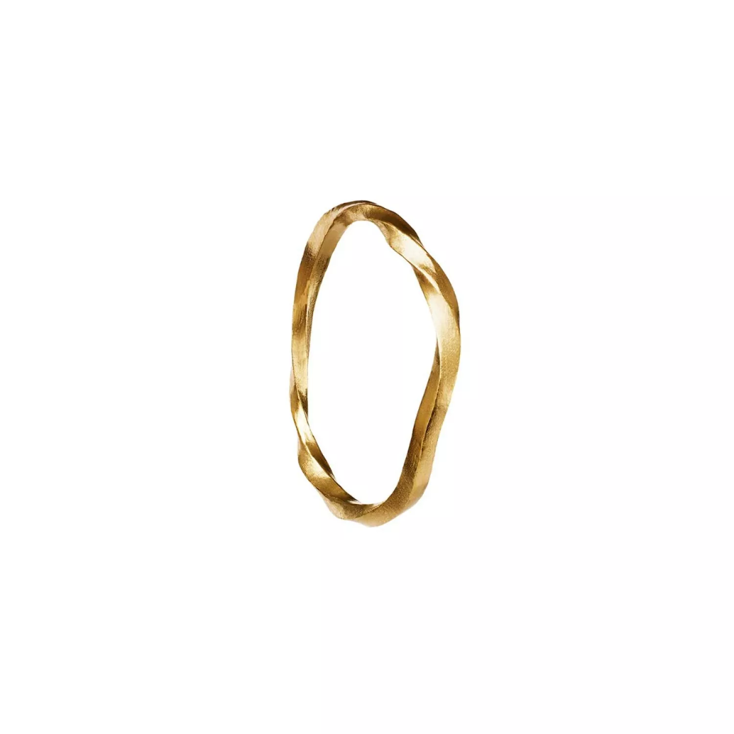 Maanesten Siv Ring 18 kt. Forgyldt Sølv 4789a