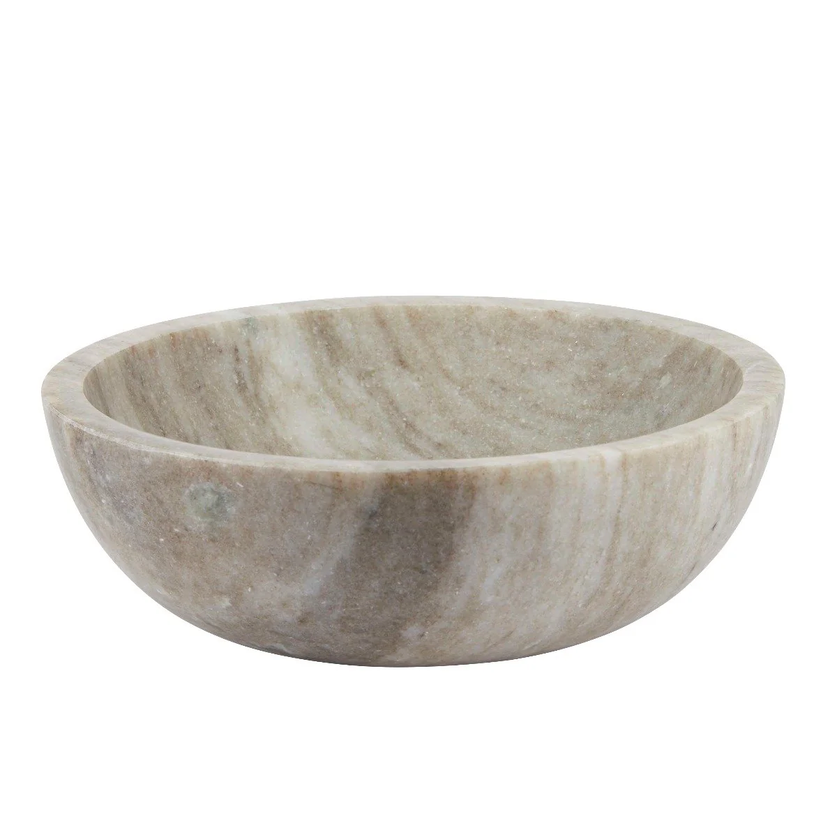Bahne Interior  Marmorskål, beige - Ø20 cm.