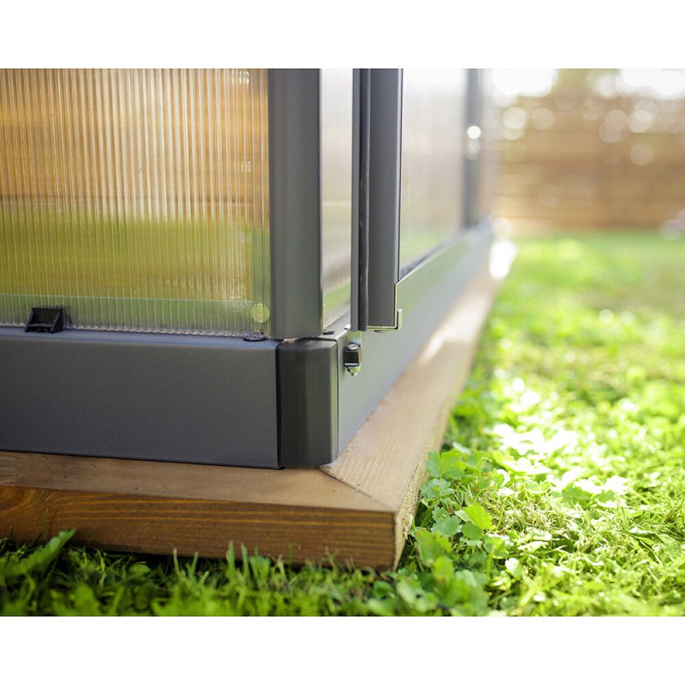 DRIVHUS CANOPIA MYTHOS ALU/POLY 3,4M² MØRKEGRÅ