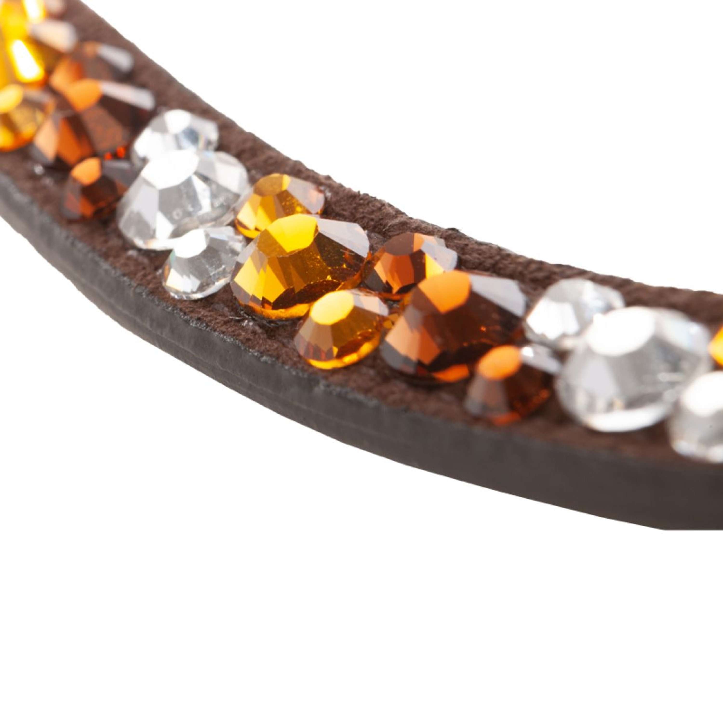 Kavalkade Frontriem Sparkle Bruin