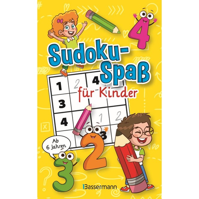 Sudoku-Spaß für Kinder - ab 6 Jahren