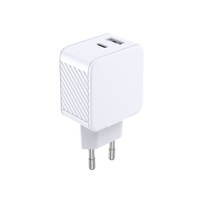 BigBen Connected - Chargeur secteur - USB A+C (12+20W) - blanc