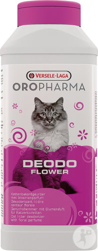Oropharma Deodo Fleurs Désodorisant Litière 750g