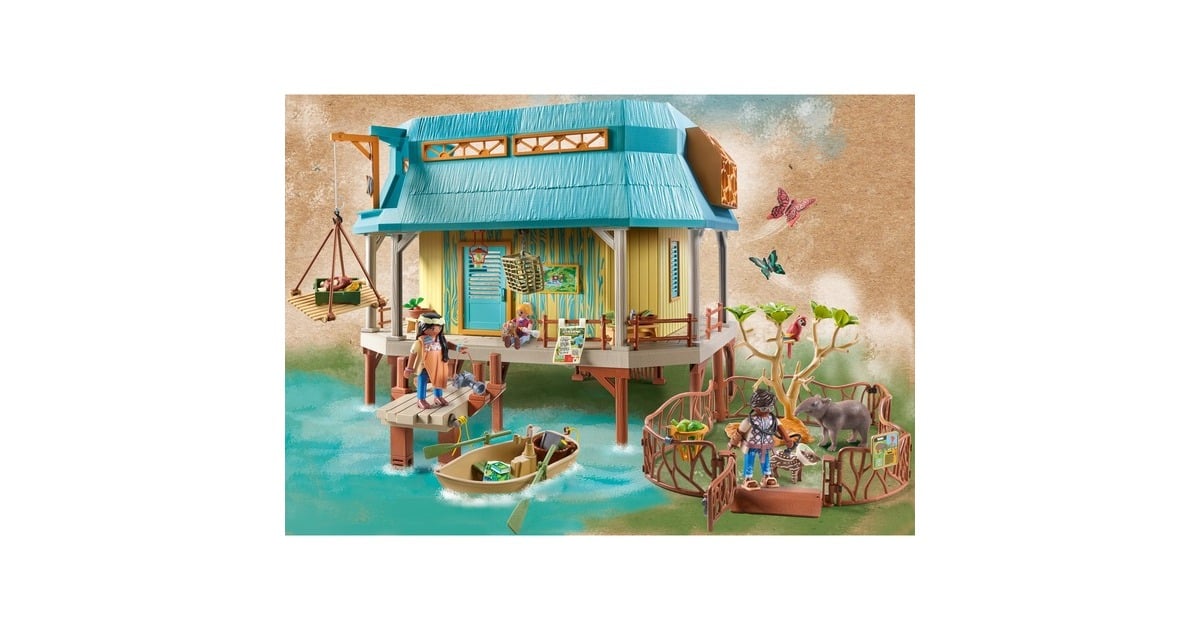 PLAYMOBILWiltopia - Dierenverzorgingscentrum Constructiespeelgoed  (71007)