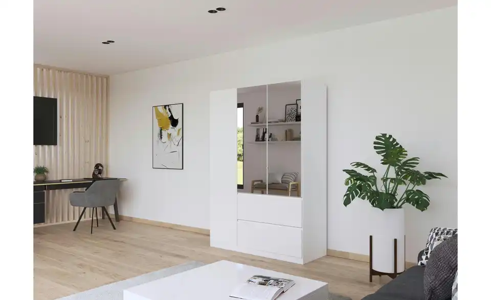 Drehtürenschrank 136 cm 3 Stück