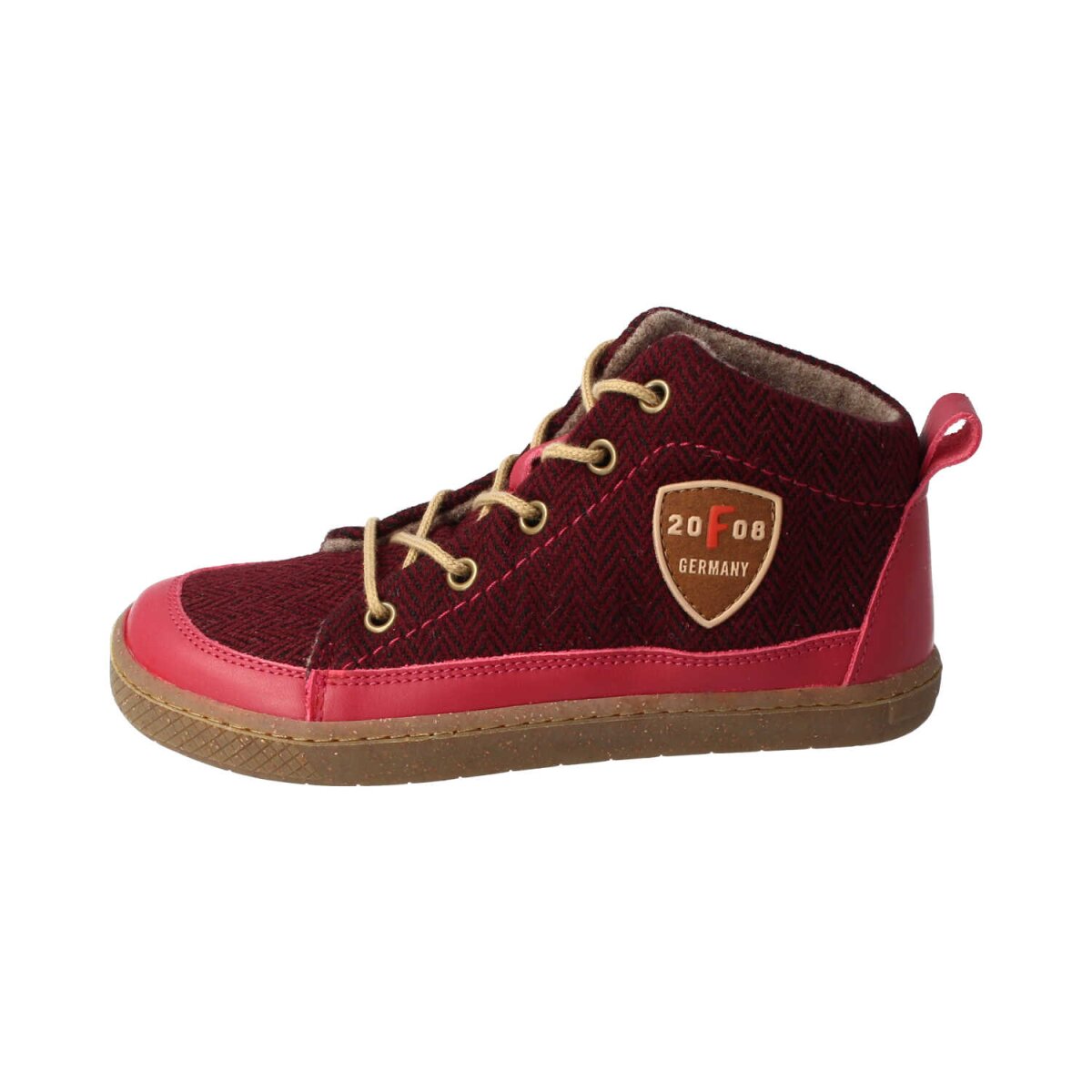 B42149-F11 BE-HAPPY Bio nappa cranberry woolfleece Weite/M