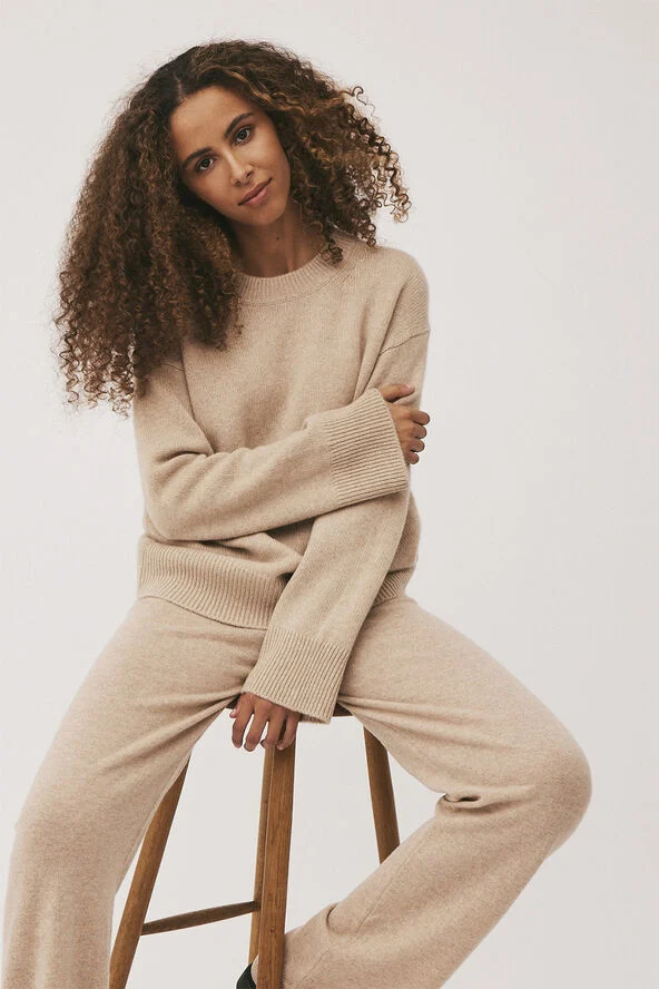 Magasin du Nord Collection Classic 2 - 100% Cashmere Light sand