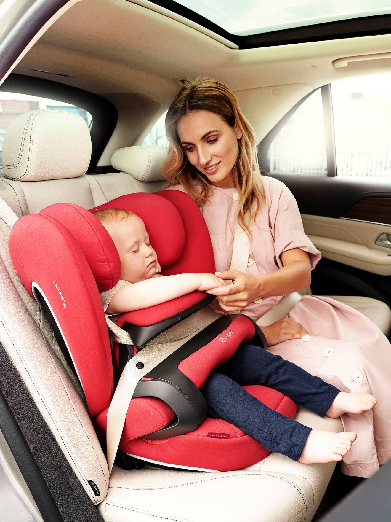 Cadeira auto conversível CYBEX Silver Pallas B2-Fix Isofix Grupo 1/2/3, preta