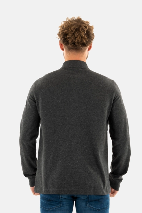 Polos manches longues lacoste ph3517 i7x bitume neps