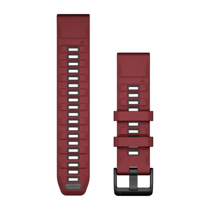 Garmin Unisex Diverse QuickFit® 22 Strap (Silicone) Rød