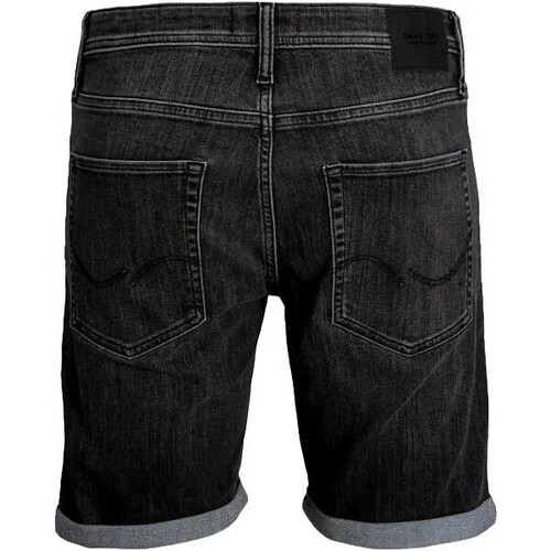 Jack & Jones - PANTALON CORTO VAQUERO NEGRO HOMBRE JACK&JONES 12224973 Negro