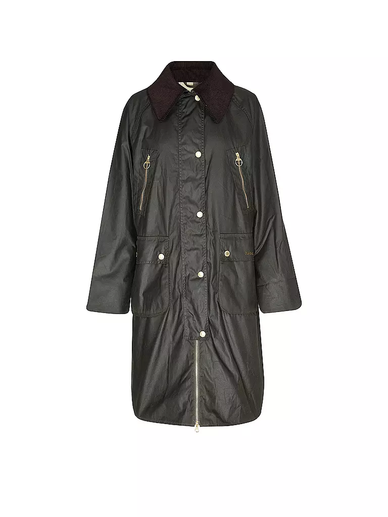 BARBOUR Trenchcoat EBBERSTON braun