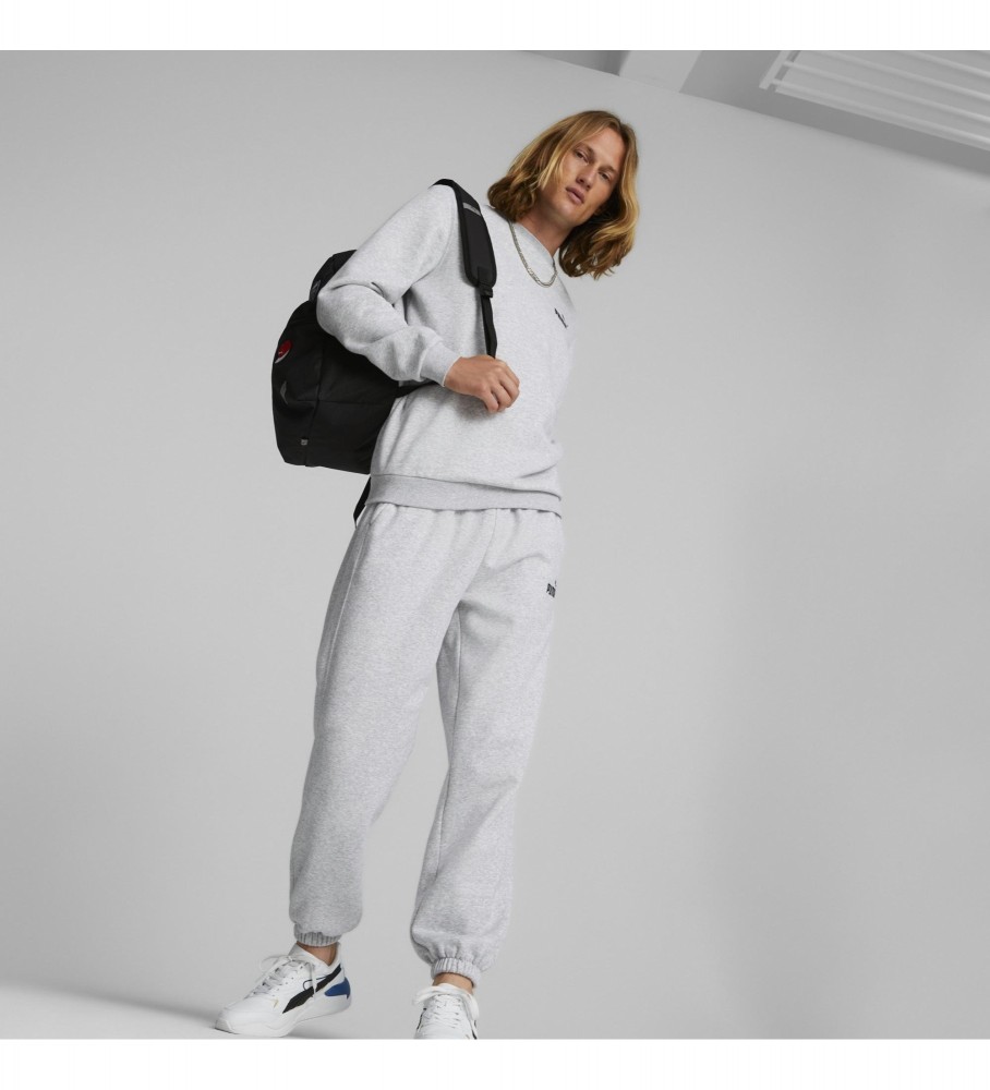 Conjunto de moletom Puma Chandal Feel Good FL cl cinza