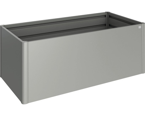 Biohort classic verhoogde tuinbak, afmeting 2x1, 201 x 102 x 77 cm, kwartsgrijs metallic