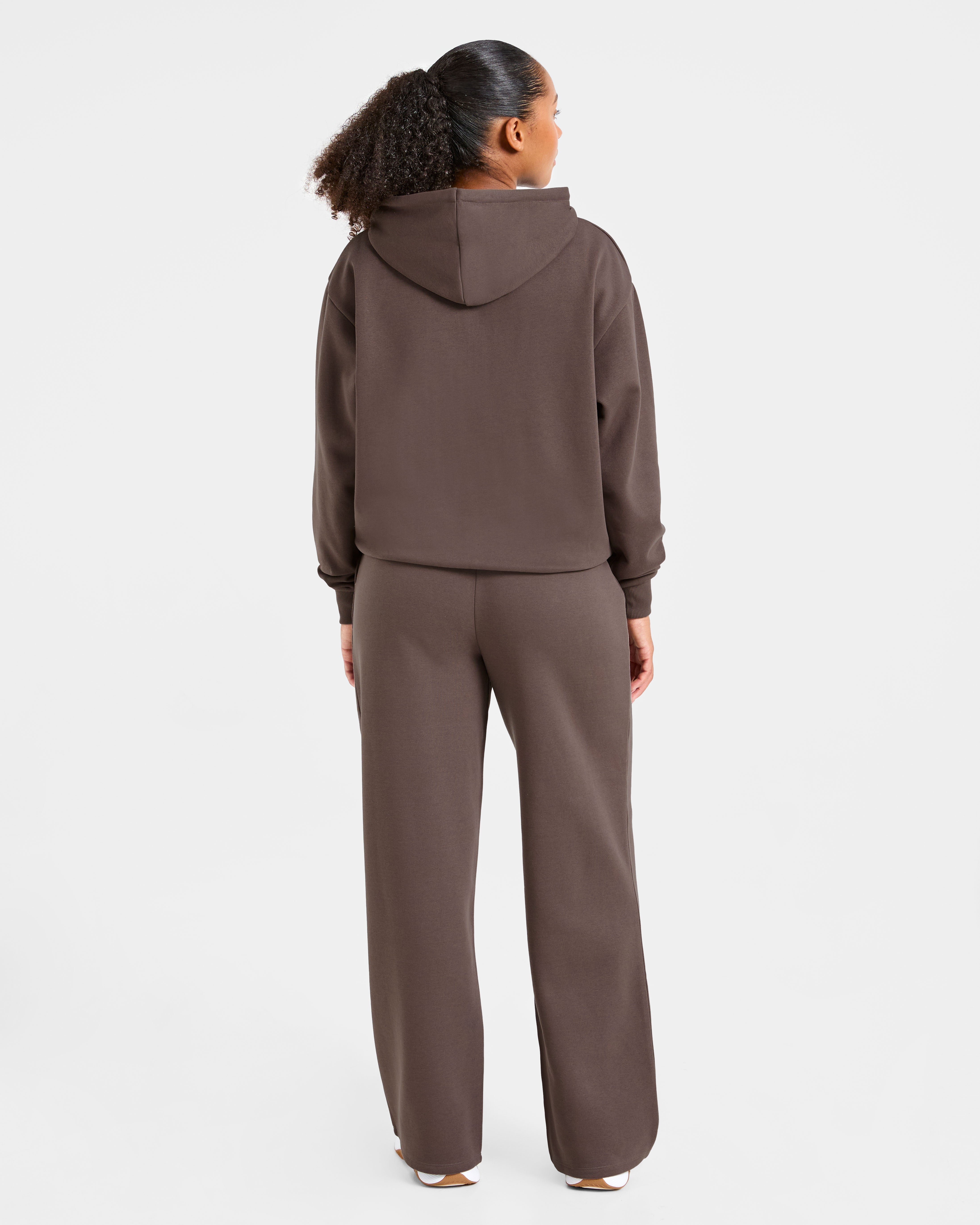 Lifestyle Oversized Zip Up Hoodie
