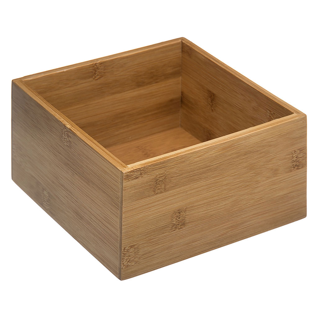 Rangement bambou 18x9.5x18cm
