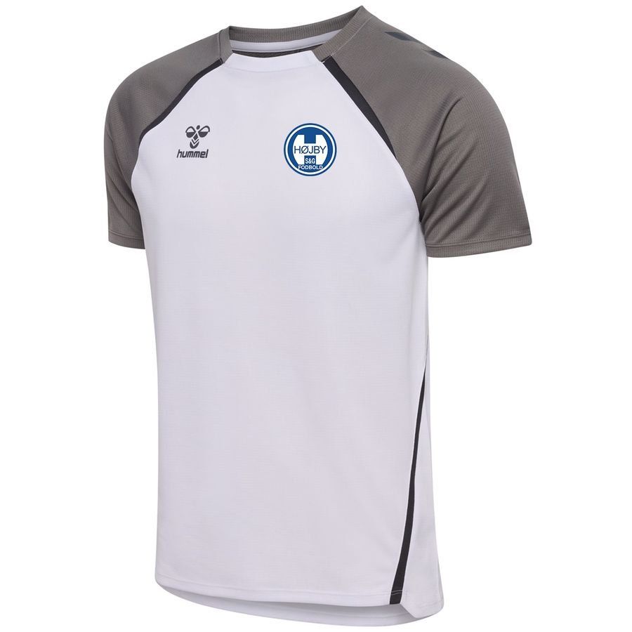 Højby S&G Fodbold Maillot Extérieur - Blanc/Gris