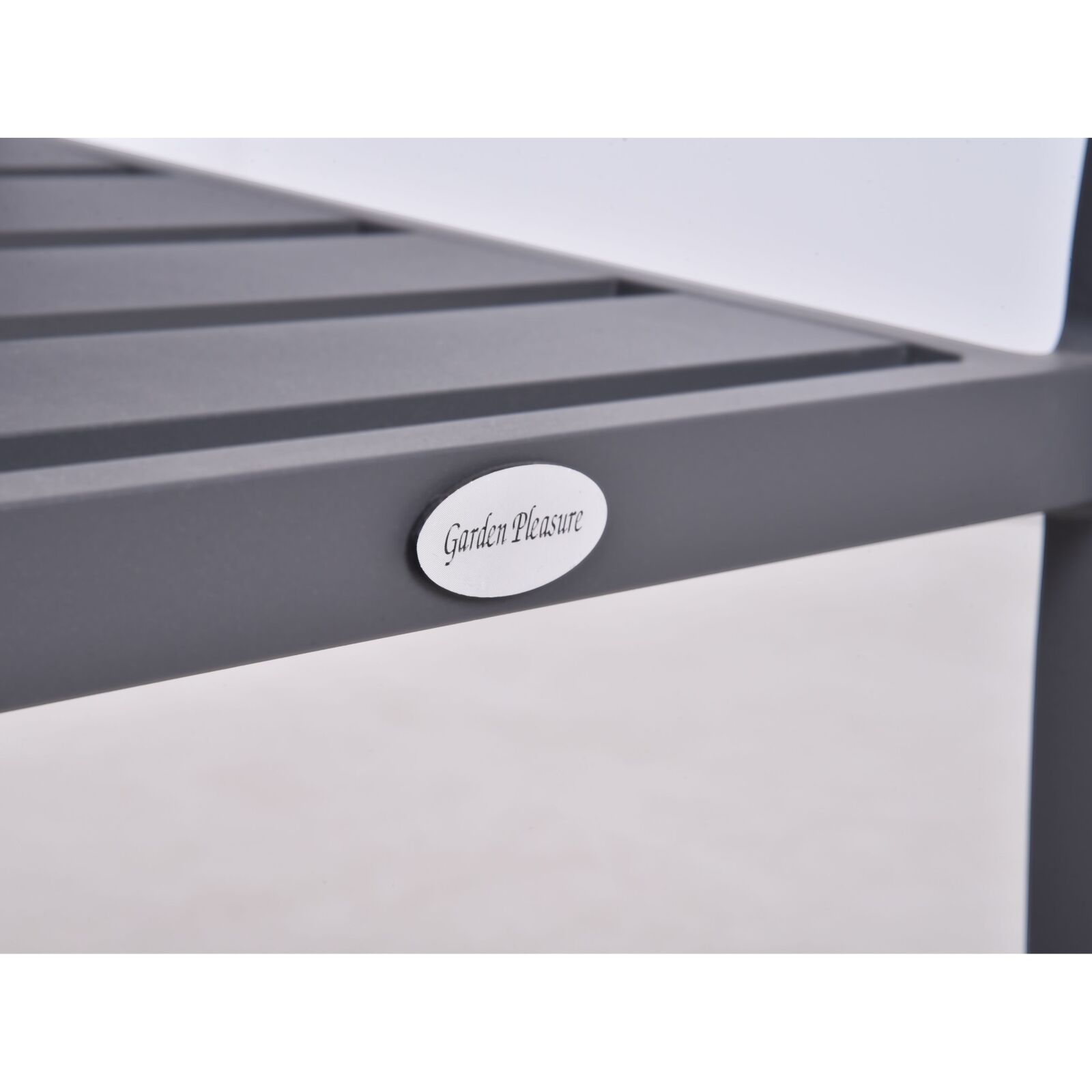 7-teilige Tischgruppe RANA/TREVISO - grau-Eiche - Aluminium - Keramik