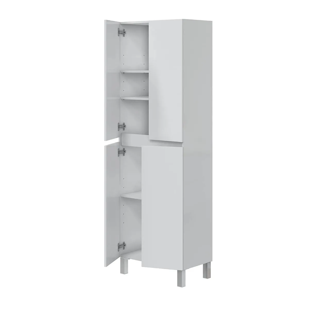 Pegane Colonne de Bain - Blanc
