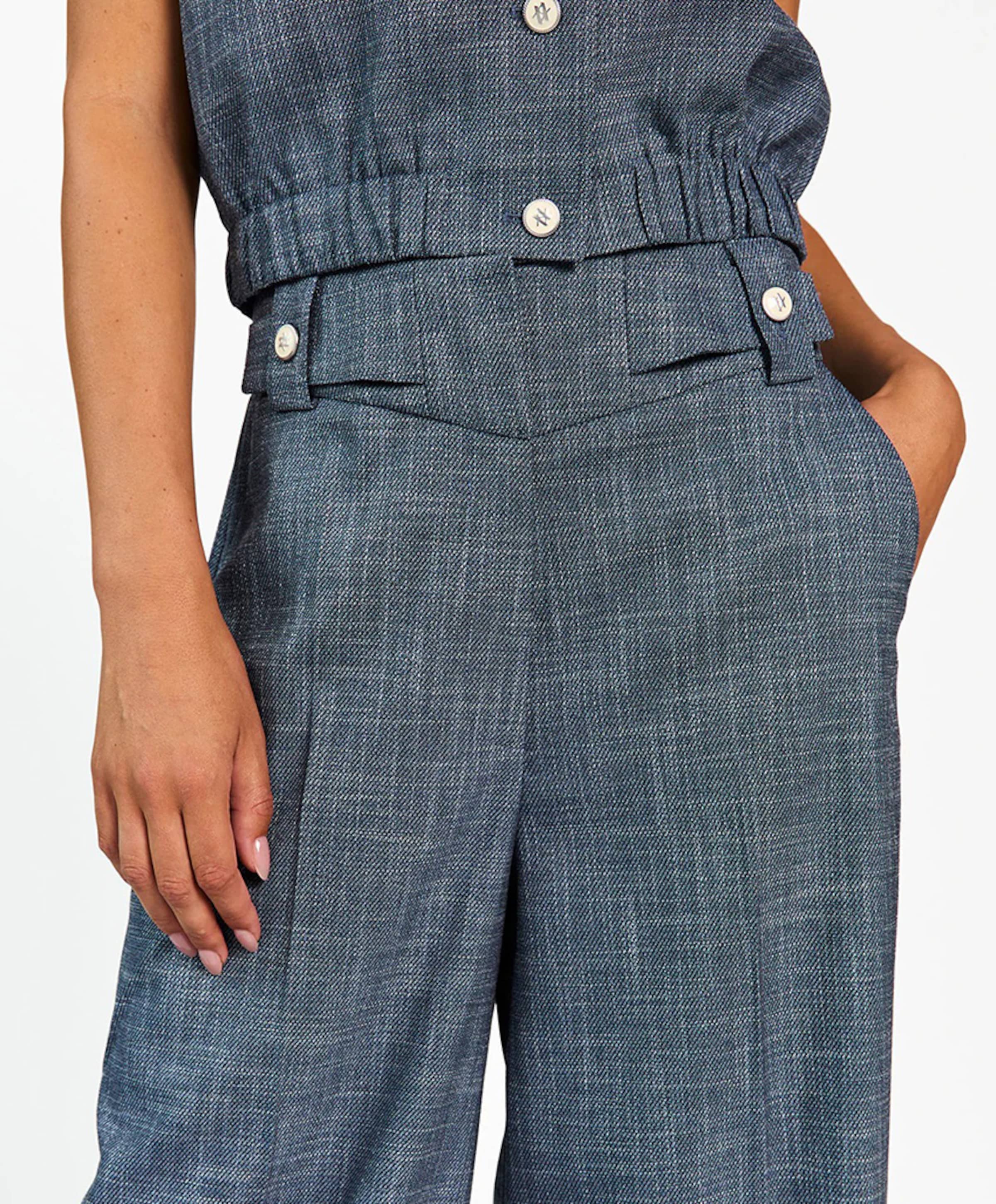 Aaiko NORE BUTTONS DENIM VIS 368 dames broek blauw