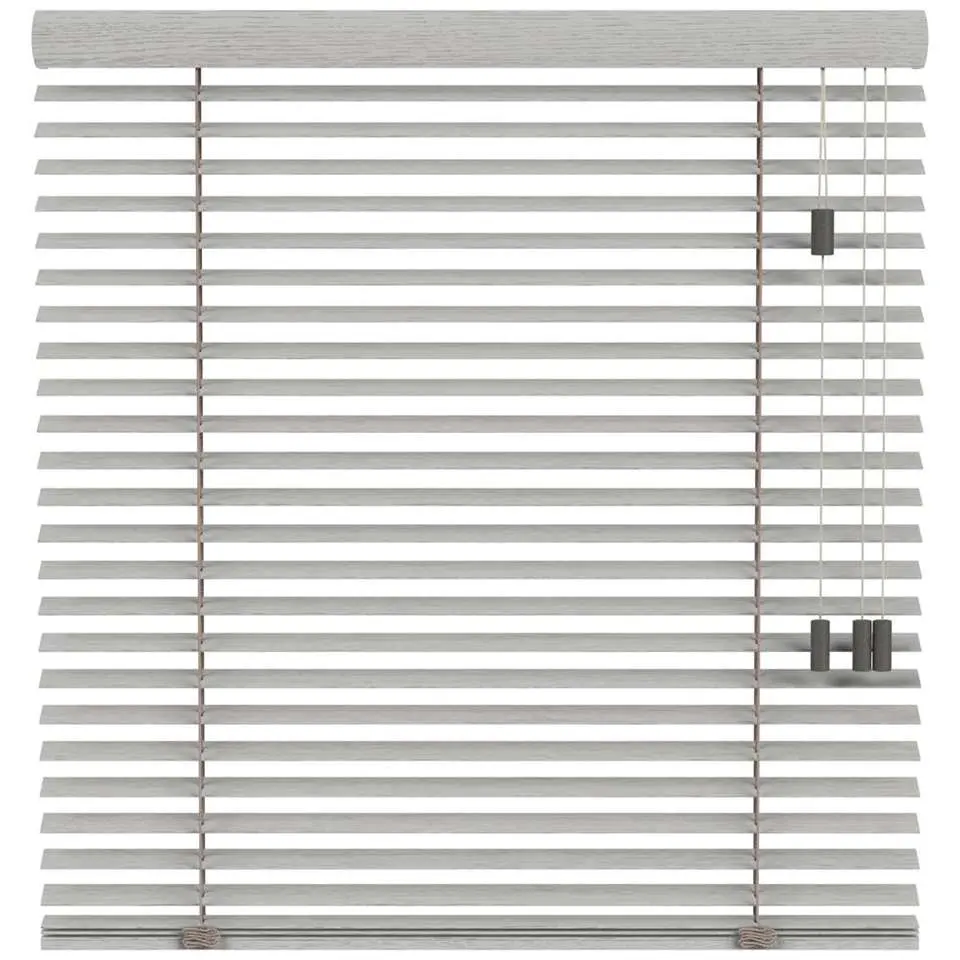 Fenstr bamboe jaloezie Miami 50mm - lichtgrijs (20018)