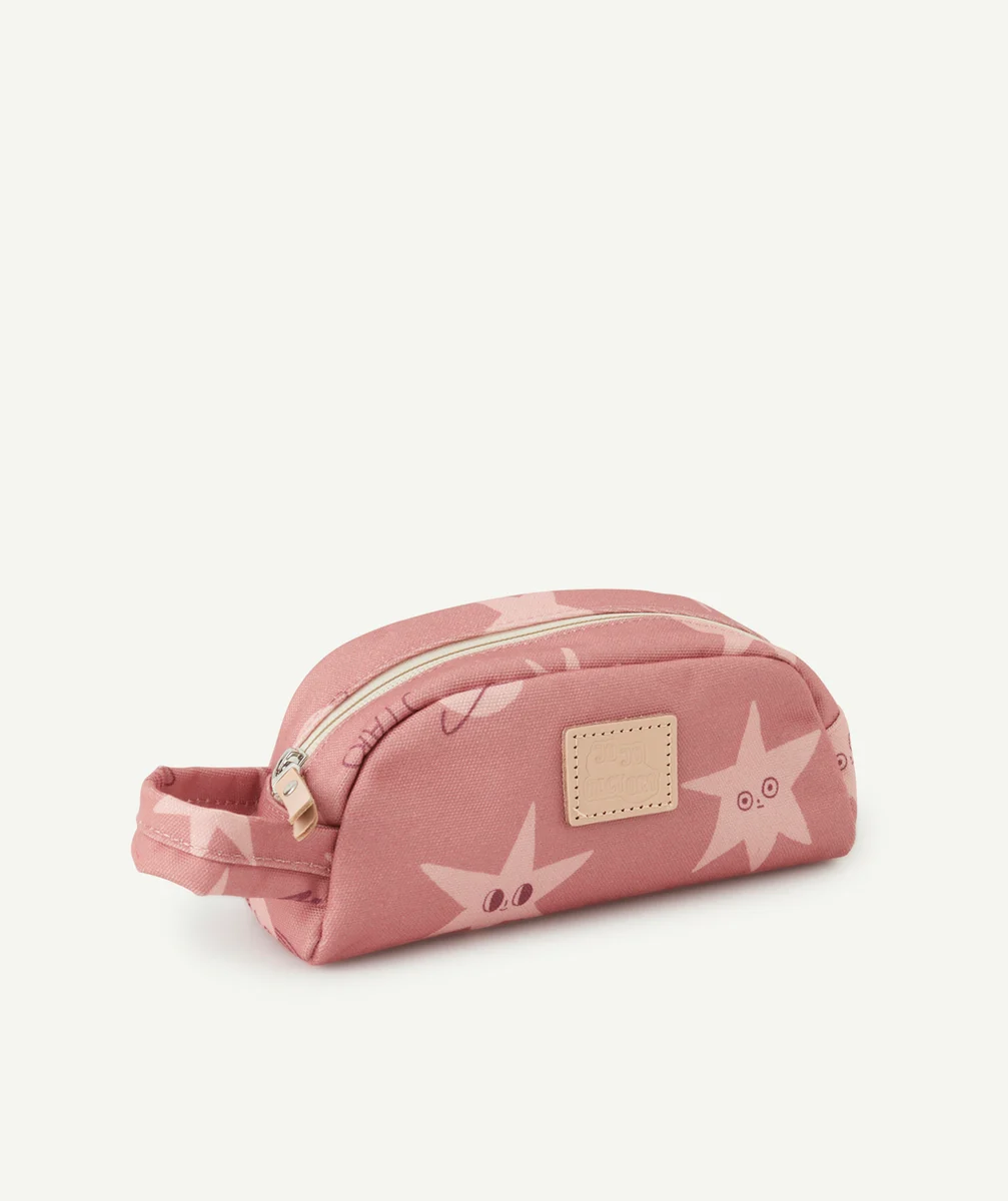 JOJO FACTORYTROUSSE POUR L'ECOLE FILLE ROSE IMPRIMÉ ÉTOILÉ