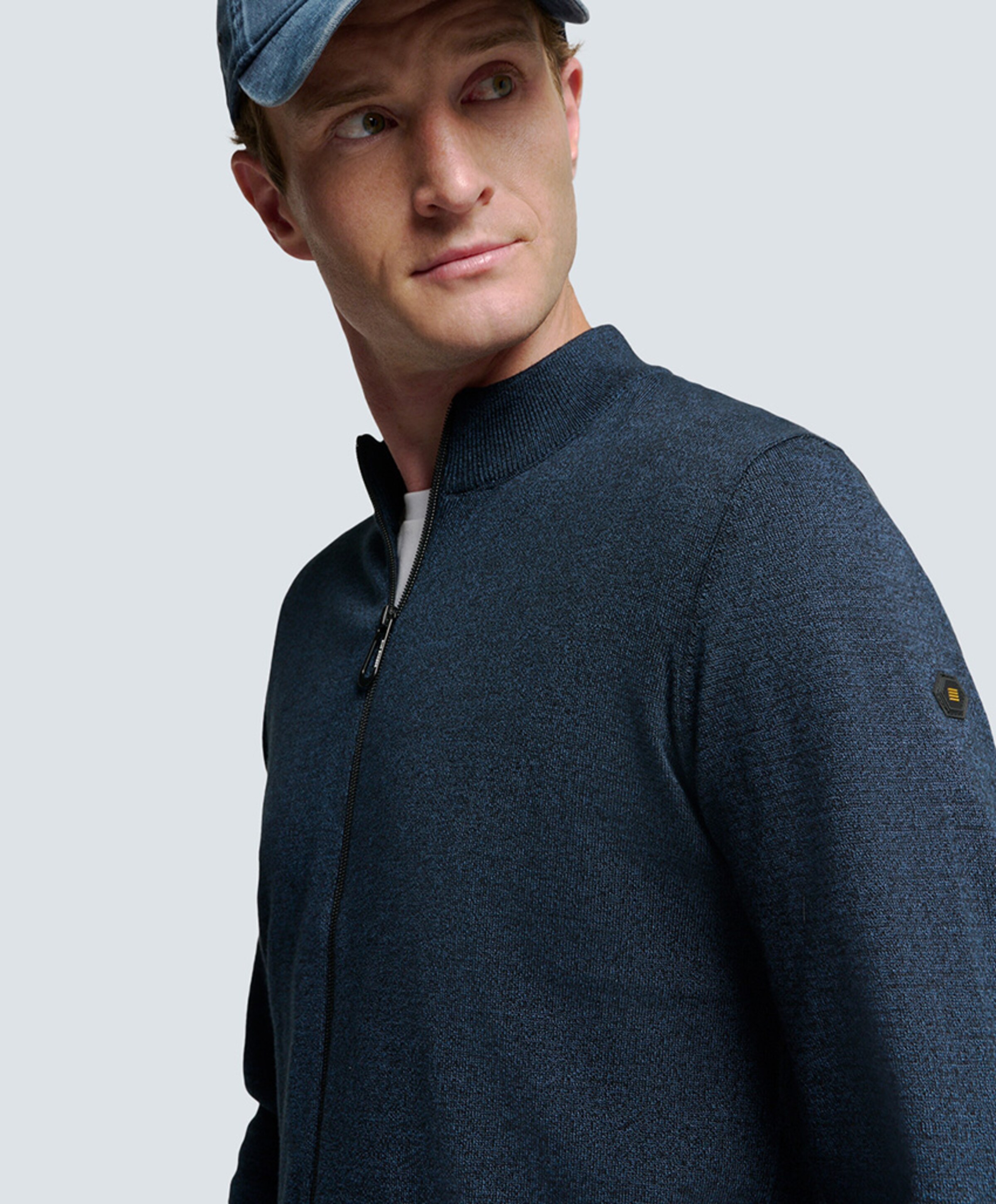 No Excess Heren vest blauw