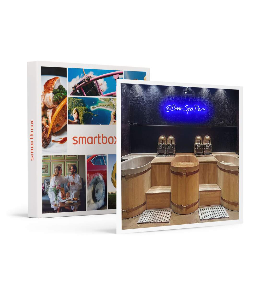 Accès d'1h en spa Bain de bière avec dégustation pour 3 à Paris - SMARTBOX - Coffret Cadeau Bien-être