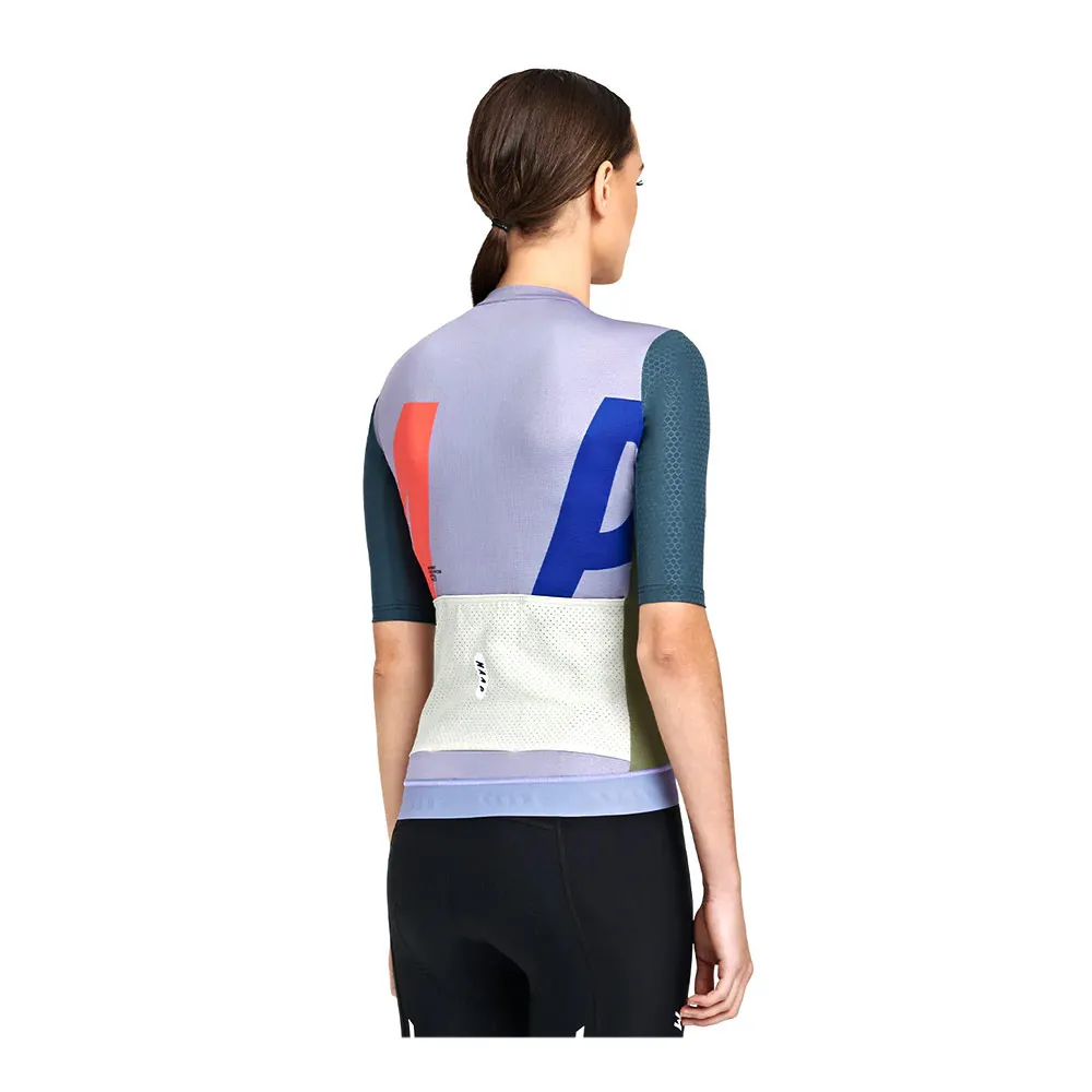 Maap DELTA PRO HEX JERSEY - Maillot Femme purple ash