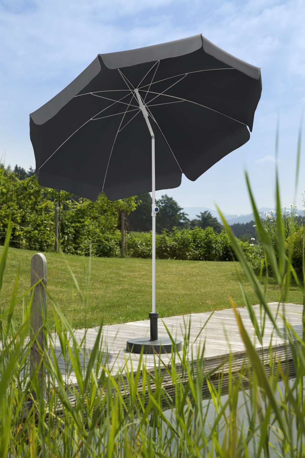 Schneider Schirme Sonnenschirm Ibiza 240 cm rund anthrazit