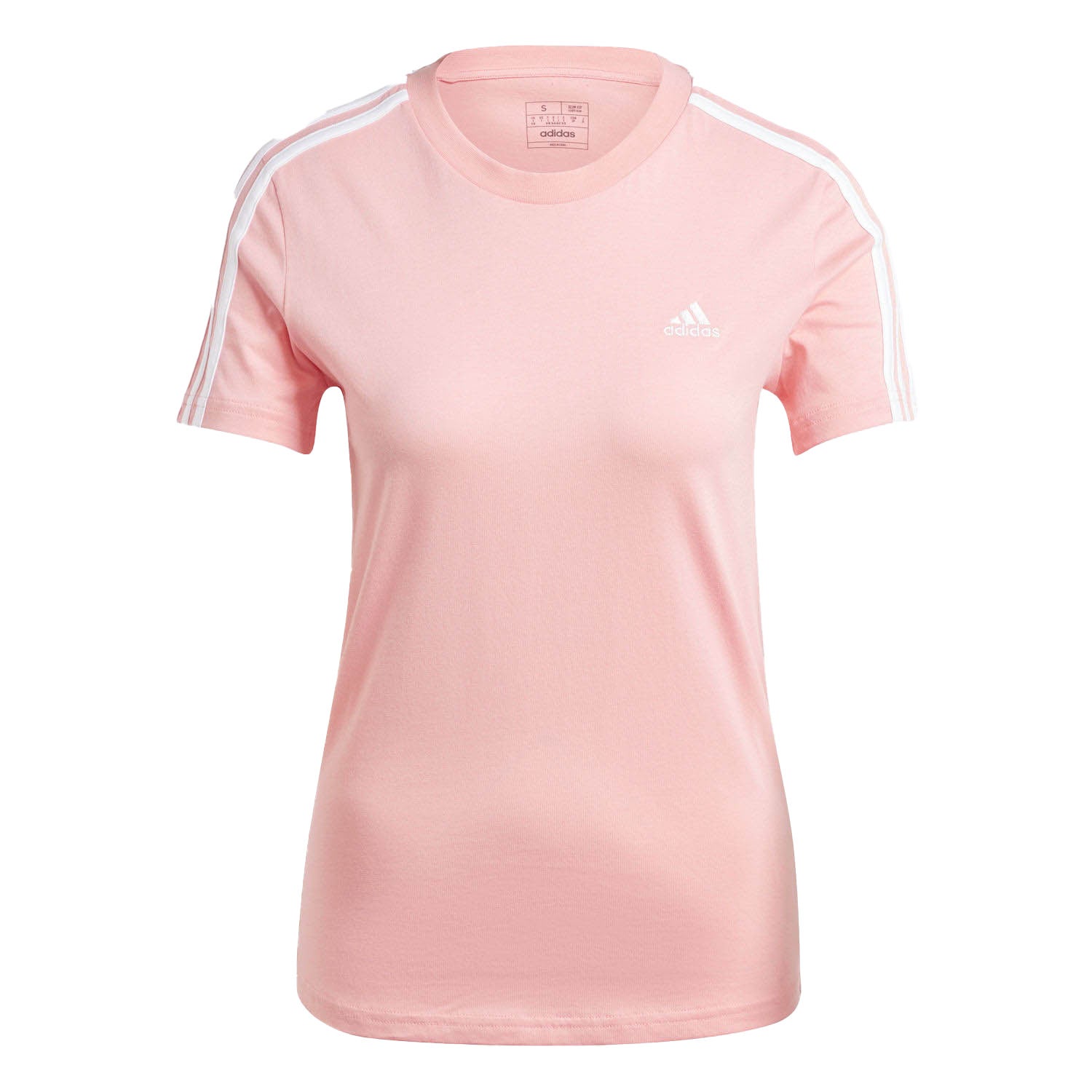 adidas  Essential Slim 3-Stripes T-Shirt