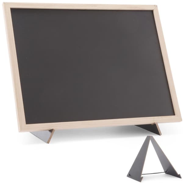 MENY reklameinformasjonstavle med støttebase 30x40 cm - Hendi 664124