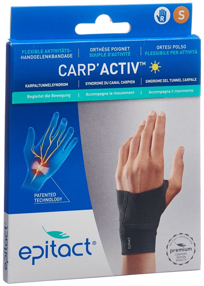 Epitact CARP'ACTIV FLEXIBEL S RECHTS 1 Stk