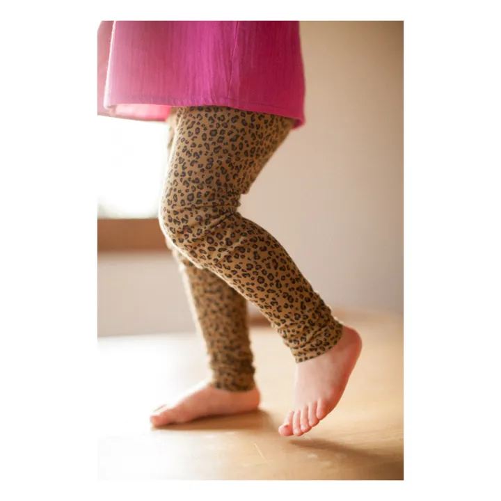 Marlot Paris Legging Léopard Mikky | Camel