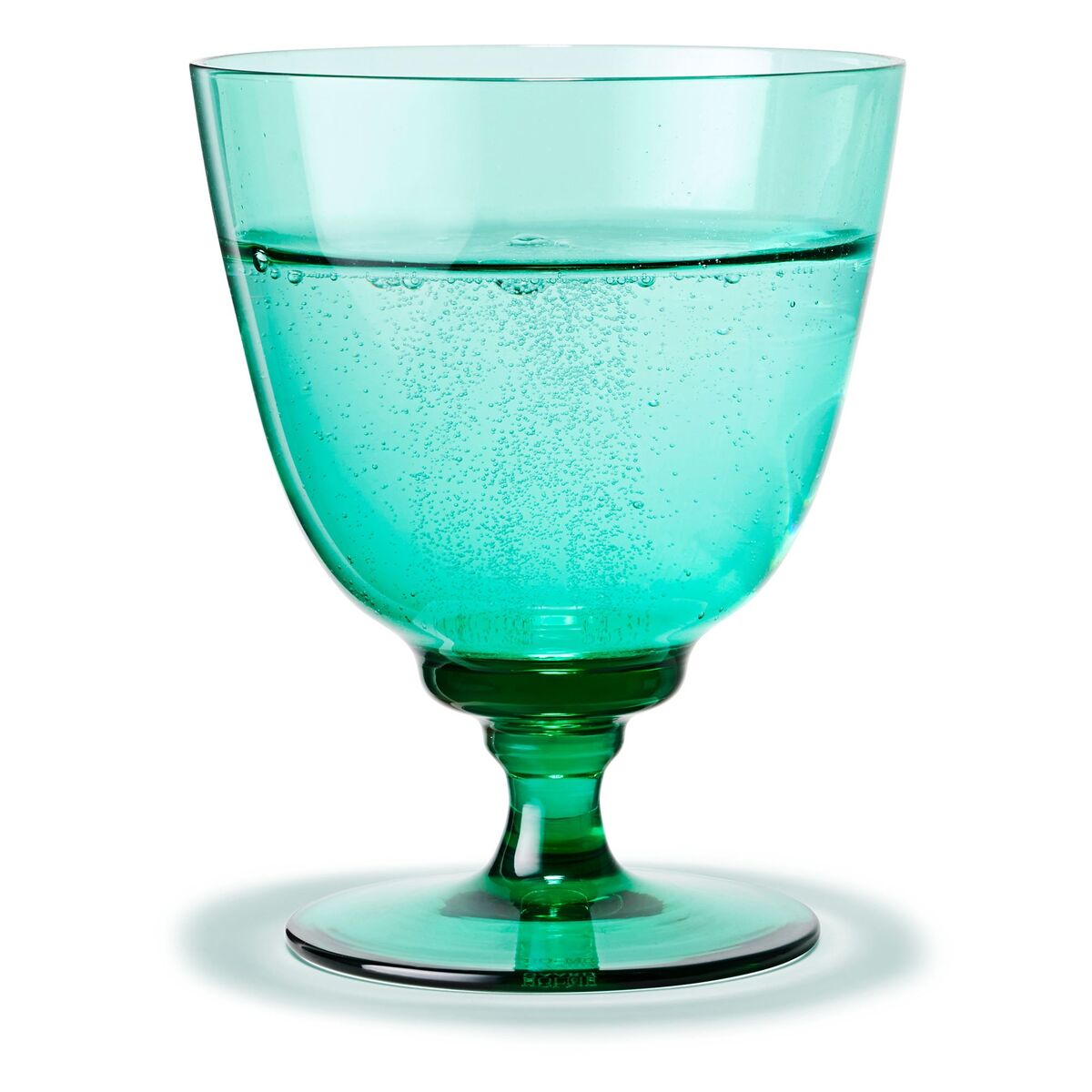 Flow vannglass med stett 35 cl, emerald green