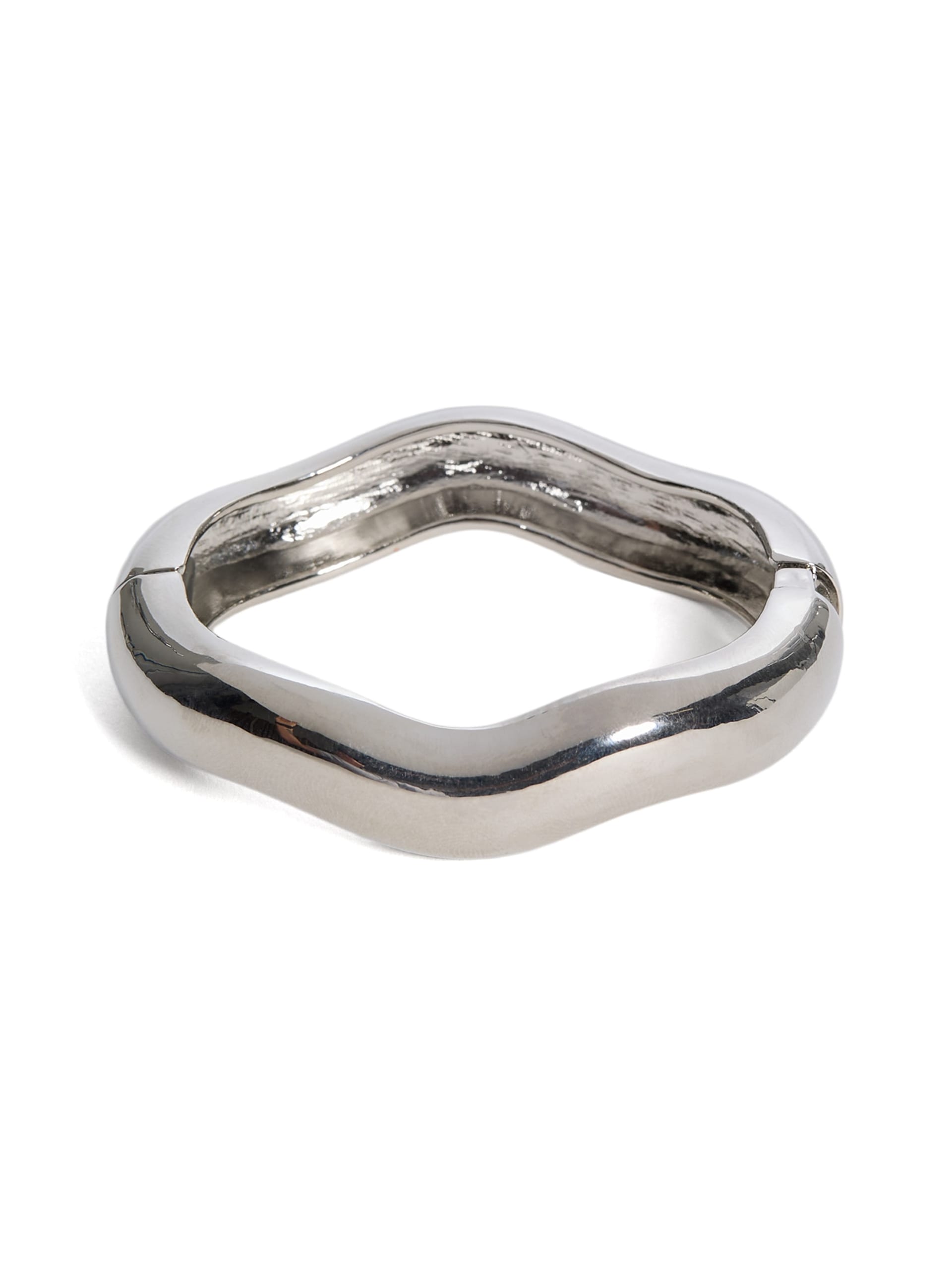 Pulseira articulada prateada