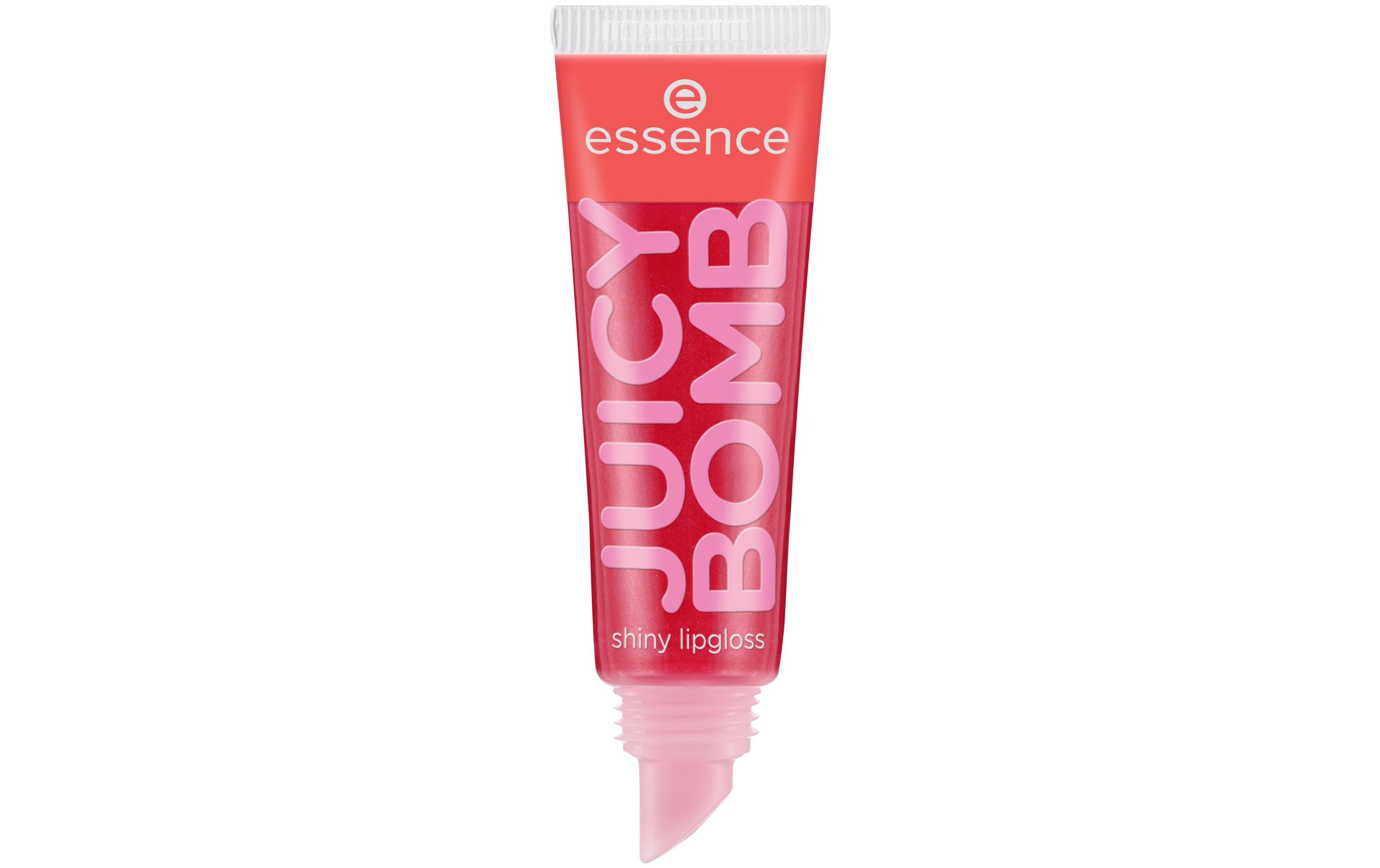 Lip Booster Juicy bomb shiny 104 Poppin' PomegranateLipgloss mit fruchtigem Duft und hochglänzendem Finish