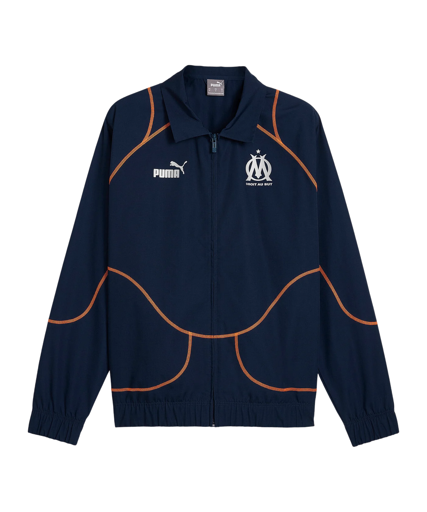 PUMA Olympique Marseille ftblStatement Trainingsjacke Blau F24