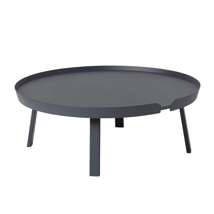 Muuto - Around Couchtisch Ø 95 cm, anthrazit