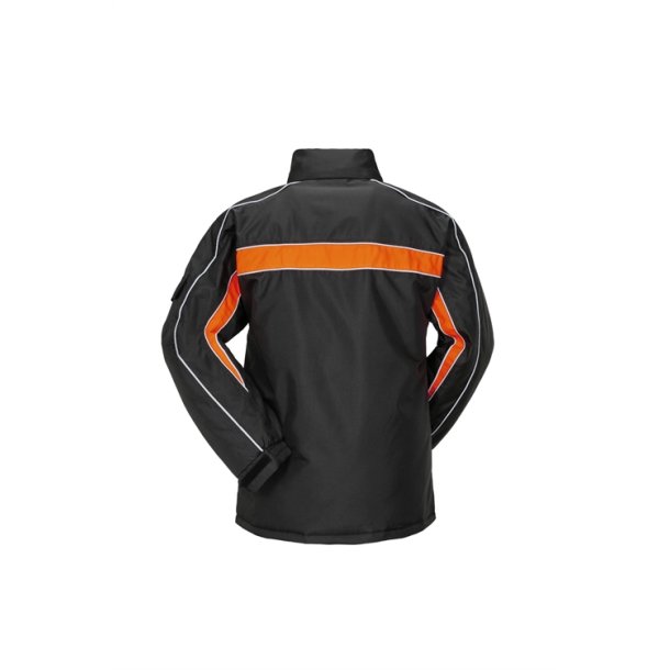 Cosmic Jakke Sort/orange