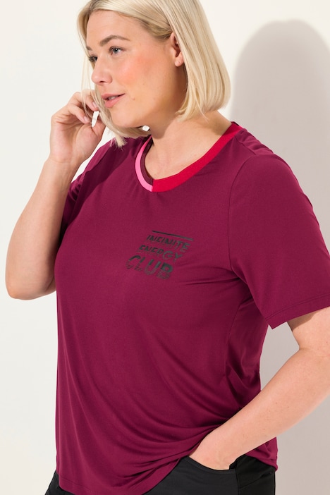 Funktionsshirt, schnelltrocknend, Rundhals, Halbarm