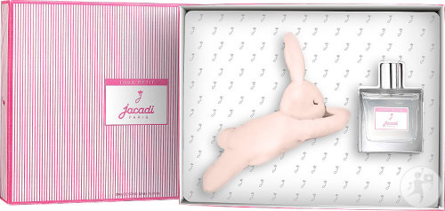 Jacadi Toute Petite Eau De Senteur Bébés Filles Flacon 100ml + Lapin 1 Set