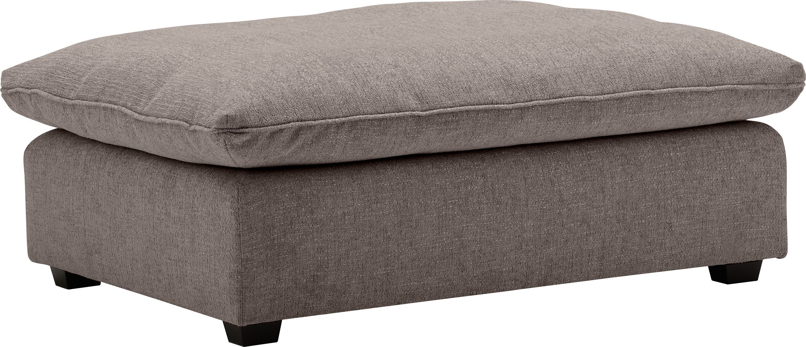 NOACK Hocker - Grau / B: 122.0 cm x T: 85.0 cm x H: 49.0 cm