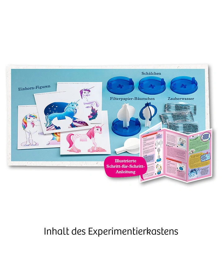 Mitbring-Experimente KRISTALL-EINHÖRNER